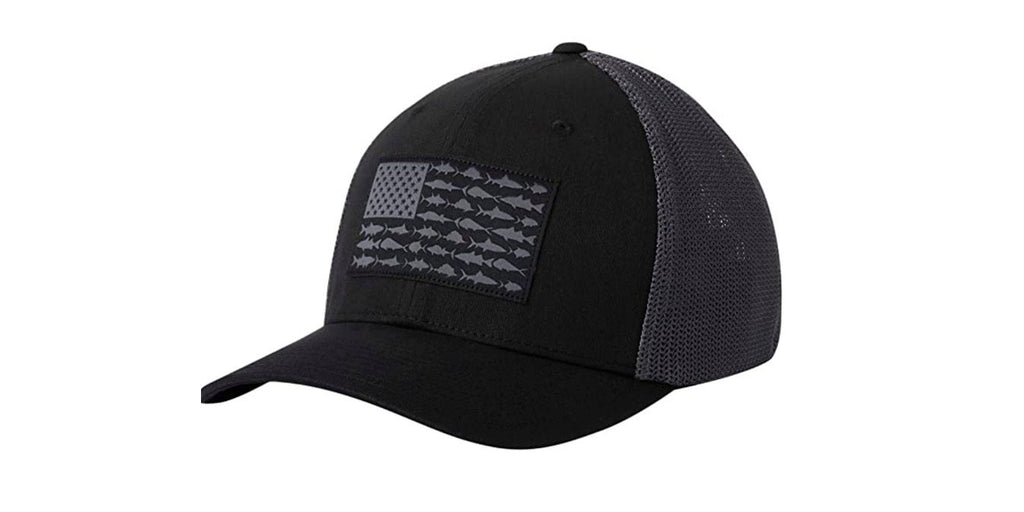 Amazon is currently offering Columbia PFG Mesh Fish Flag Ball Cap in black for $14.90 Prime shipped