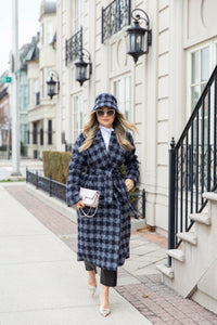 Houndstooth Chic with Sentaler