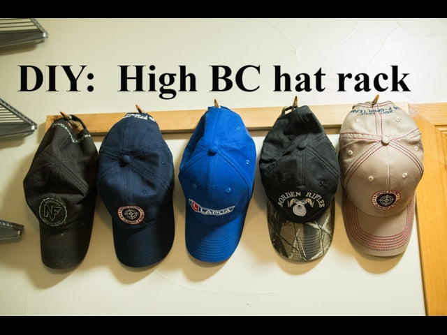 DIY: Hight ballistic coefficient hat rack by Erik Cortina - Pro Shooter (4 years ago)