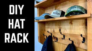 How to build a hat rack / coat rack by Walkers Woodworks (1 year ago)