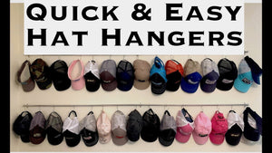 TOO MANY HATS? || PROBLEM SOLVED Quick & Easy Hat Hangers by CreatingwithT (11 months ago)