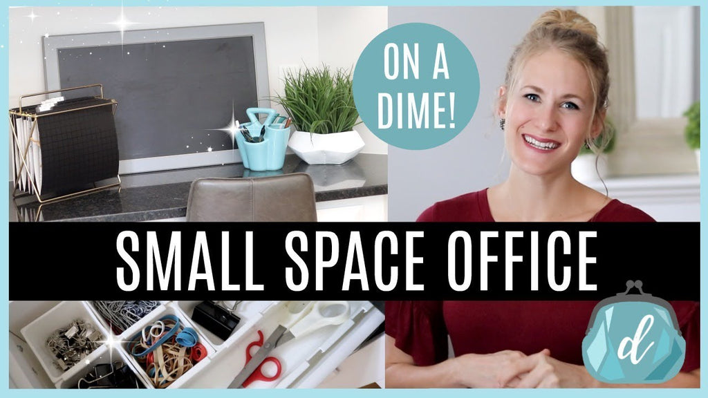 Hey, guys! In today's video I share small space office and desk organization ideas from Dollar Tree and Target