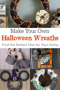 Ready for Halloween decor? Make one of these fun DIY Halloween wreaths