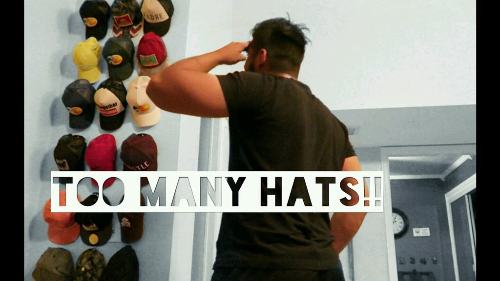 Finally found a solution to our out of control hat addiction lol
