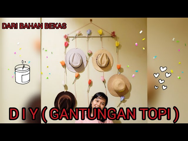 Hello teman-teman, Selamat datnag di Youtube Channel Cerita Friska, Vidio ini mencoba untuk membuat gantungan topi dari bahan bekas yang dapat ...