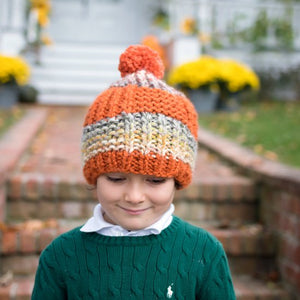 Flat Knit Kids Hat