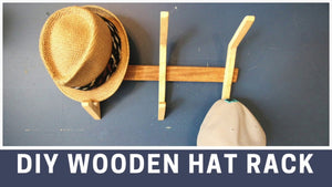 DIY Wooden Hat Rack by Charleston Crafted (2 years ago)