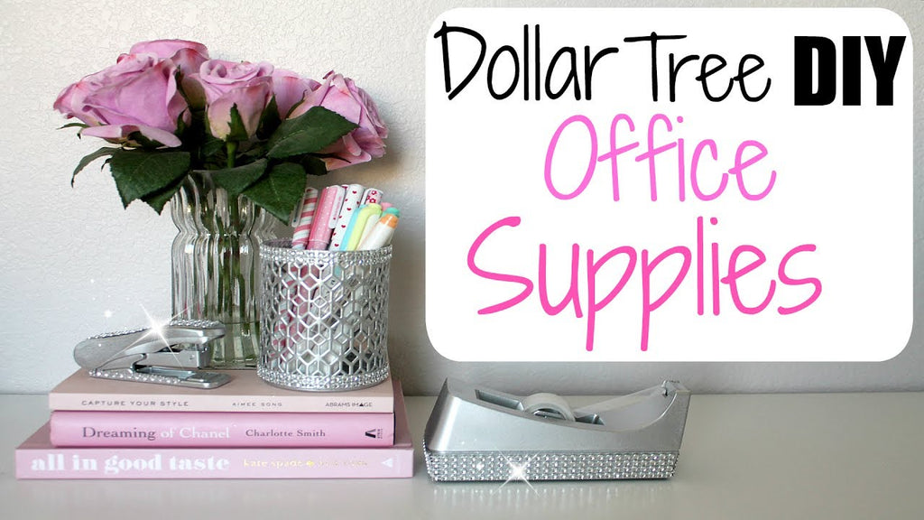 Thanks for watching! Info below♡ I wanted to share an easy way to DIY some glam office supplies from the Dollar Tree! All the office supplies you can find at ...