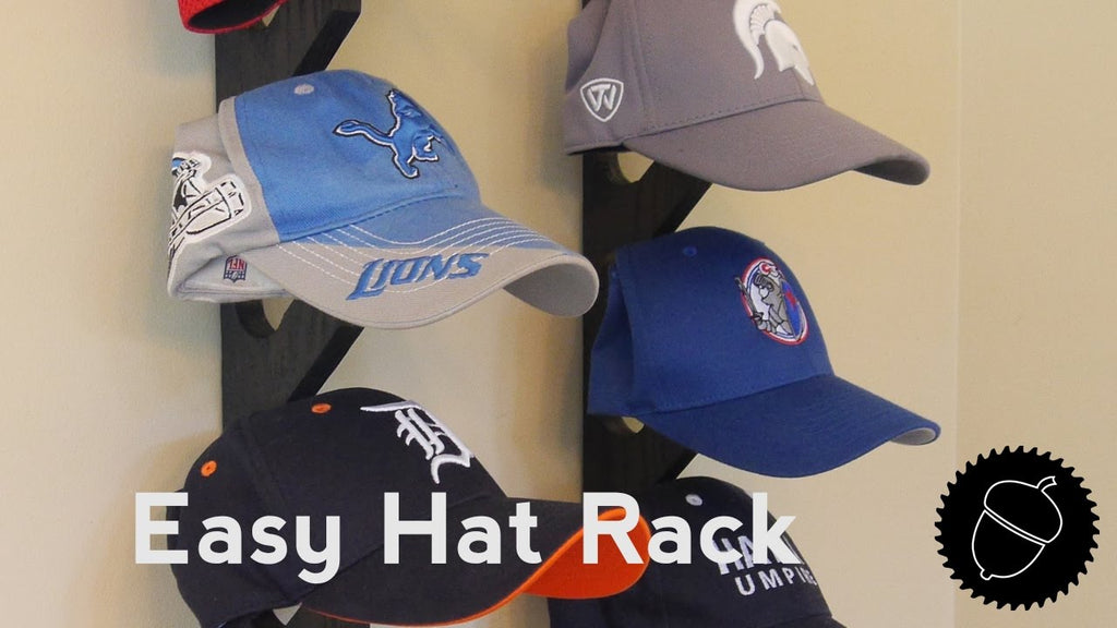 How to Make a Hat Rack | Holds 20 Hats! by Eric Lindberg (3 years ago)