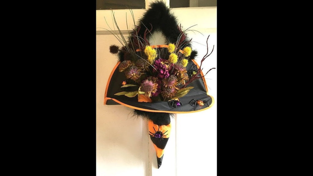 Witch Hat Door Hanger by Hometalk (4 years ago)