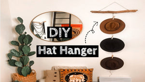 DIY Hat Hanger, Organizer, & Rack| Pinterest Room Décor Ideas | Minimalist & Boho Aesthetic by Urbn Muse (1 year ago)