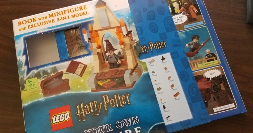 LEGO Harry Potter Build Your Own Adventure Hardcover Book Set Only $14.91 on Amazon