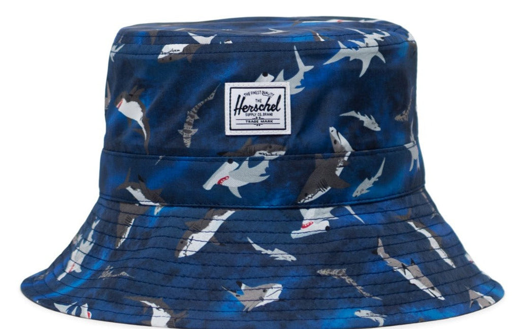 Herschel Beach Bucket Hat Shark Tie Dye 2-4 Years