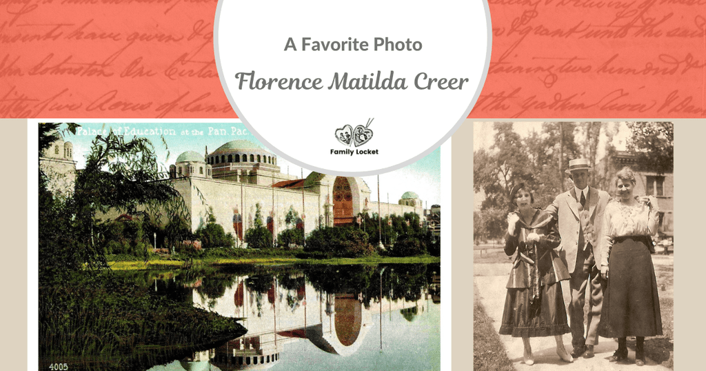 A Favorite Photo: Florence Matilda Creer