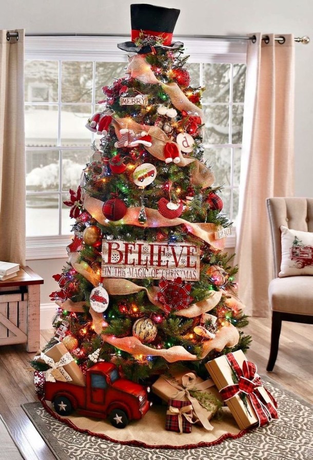 20 Stunning Christmas Tree Ideas 2019 (Part 1)