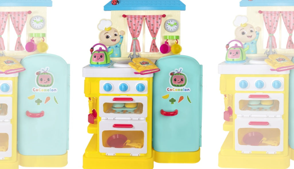 CoComelon Kitchen 19-Piece Set Just $59 Shipped on Walmart.com (Regularly $100) | Lights Up & Plays Songs