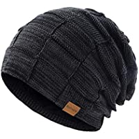 Unisex Winter Knit Warm Hat Thick Soft Stretch Slouchy Beanie only $4.05