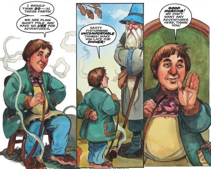 Comic vs. Book: THE HOBBIT