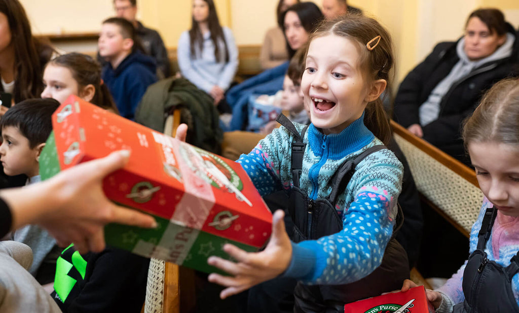 Shoebox Gifts Help Churches Share the Gospel Across Ukraine