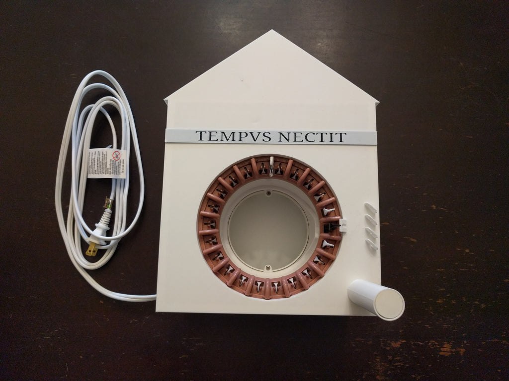 Tempus Nectit, a DIY Knitting Clock with Instructions