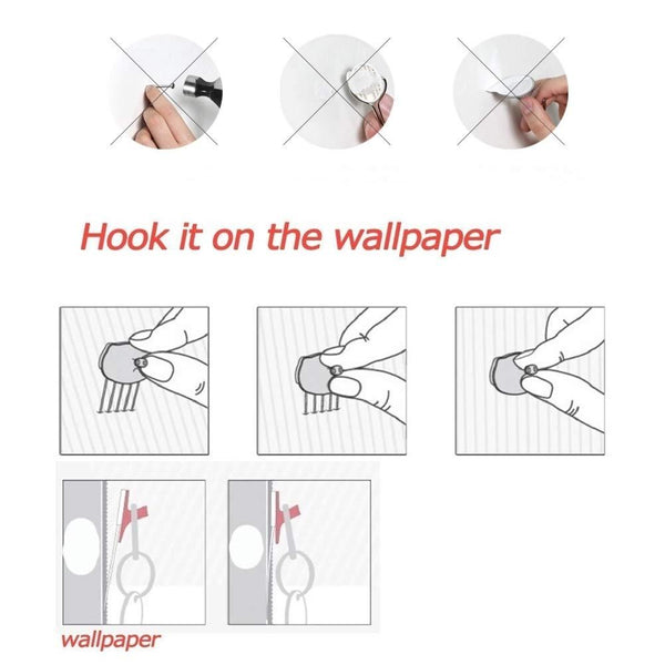 HOTLISTOR Reusable Multipurpose Bird Cubicle Wall Hooks Clips Decorative Pin Stick Hooks Office Partition Panel Hanger Cubicle Accessories pins (6-Bird Hooks)